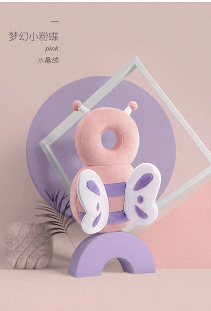 Baby Anti-Fall Head Protector – Cute Safety Cushion for 1–2Y