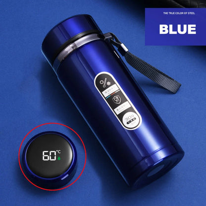 Smart Thermos Bottle with LED Temperature Display