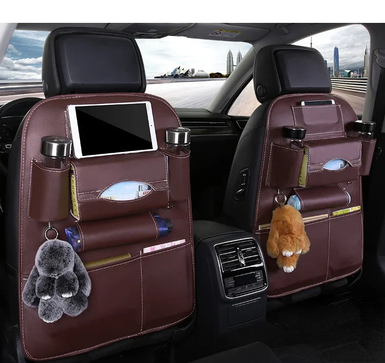 Car Seat Back Organizer with Foldable
