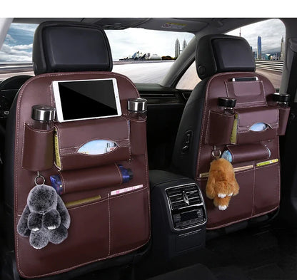 Car Seat Back Organizer with Foldable
