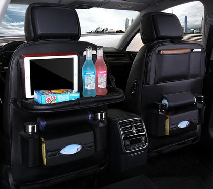 Car Seat Back Organizer with Foldable