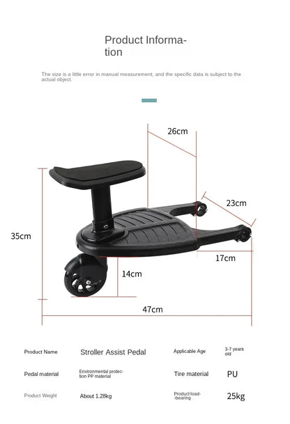 Universal Stroller Rider Board