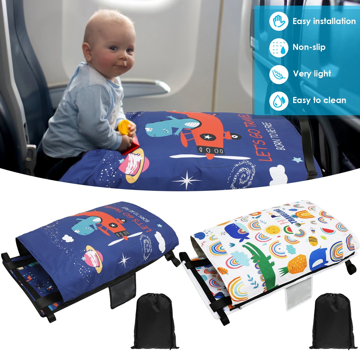 Toddler Travel Airplane Bed