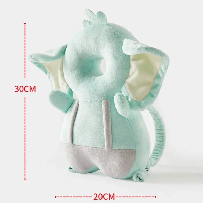 Baby Anti-Fall Head Protector – Cute Safety Cushion for 1–2Y