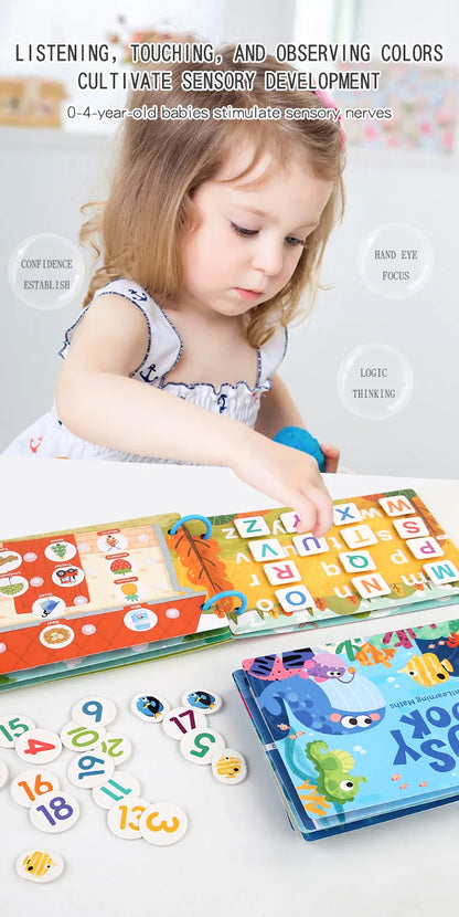 Activity Sticker Book for Kids Ages 2-6