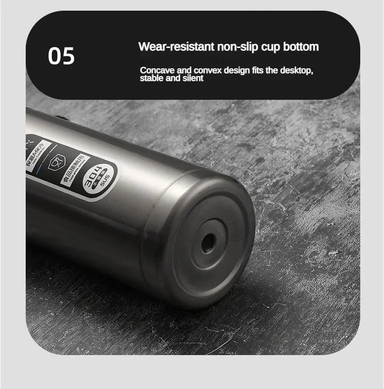Smart Thermos Bottle with LED Temperature Display