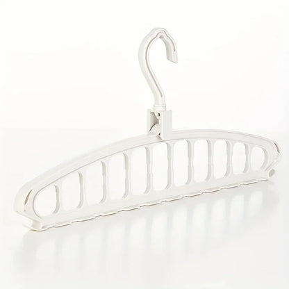 Folding Space-Saving Clothes Hanger