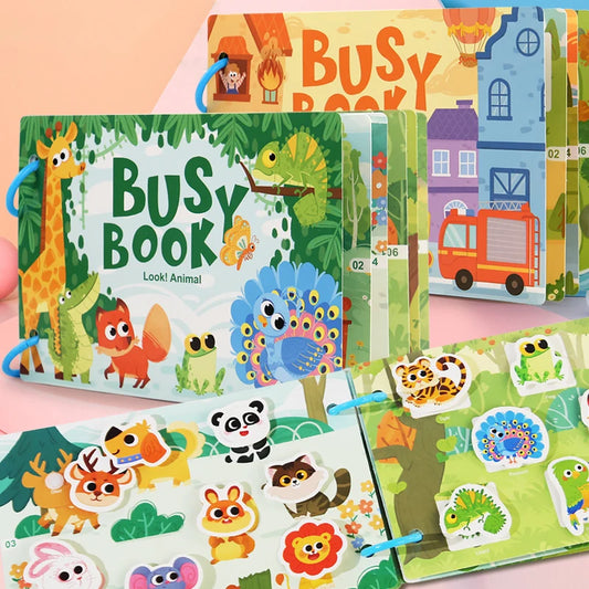 Activity Sticker Book for Kids Ages 2-6