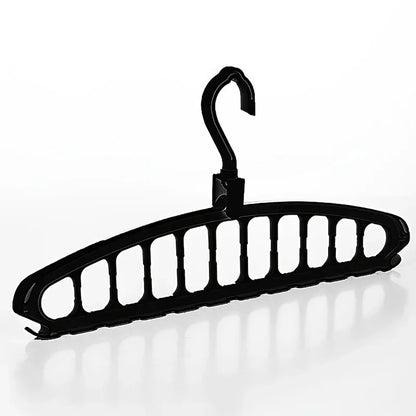 Folding Space-Saving Clothes Hanger