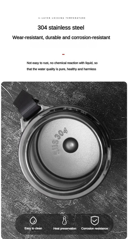 Smart Thermos Bottle with LED Temperature Display