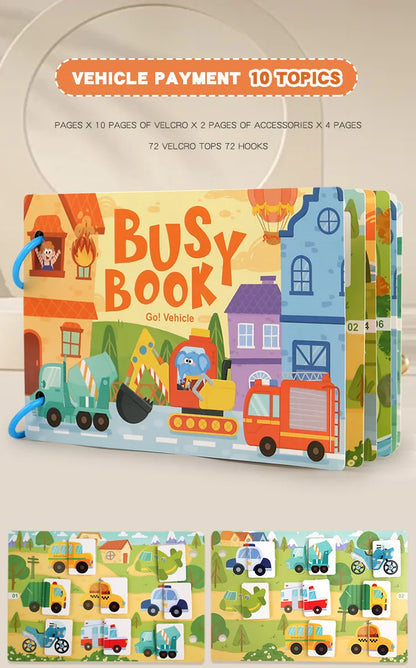 Activity Sticker Book for Kids Ages 2-6