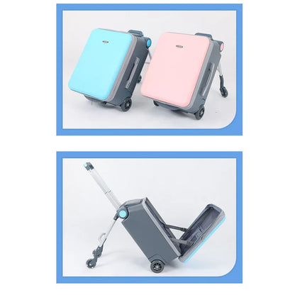 Kids Ride-On Carry-On Suitcase