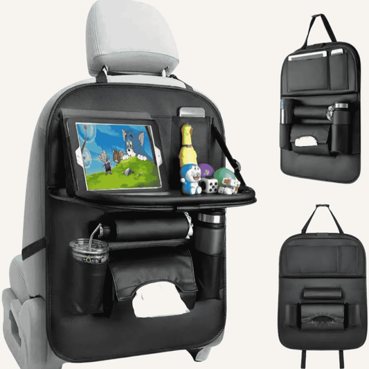Car Seat Back Organizer with Foldable